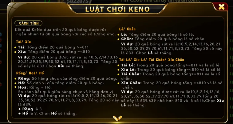Khám Phá Hình Thức Xổ Số Keno Hitclub Đẳng Cấp 2026