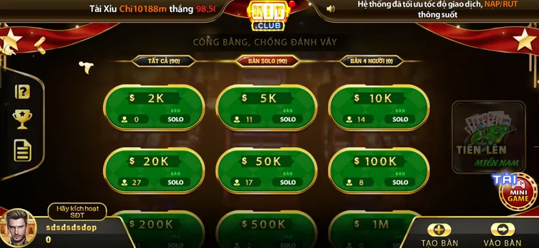 Bí Kíp Đánh Tiến Lên Miền Nam Tại HitClub Và Cách Chạy Bài Về Nhất Cực Nhanh