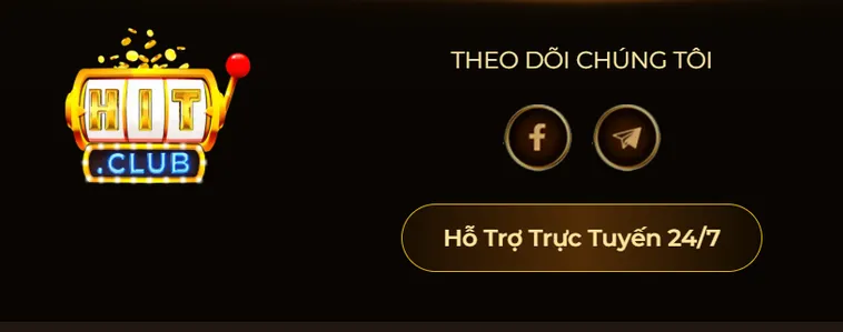Hitclub hỗ trợ khách hàng 24/7.